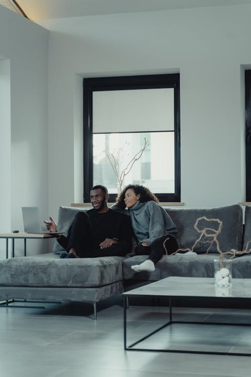 Couple living together